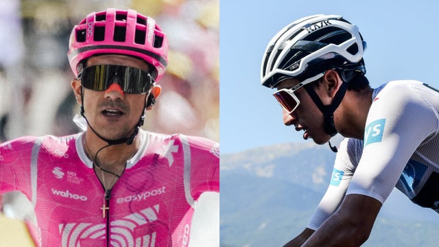 Richard Carapaz metió presión a Egan Bernal en la etapa 18 del Tour de Francia - @LeTour
