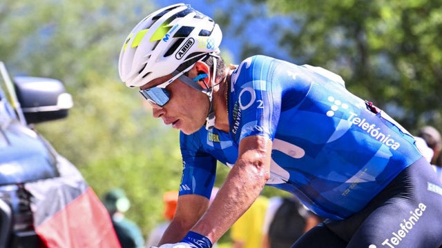 Movistar da parte médico sobre Einer Rubio tras fuerte accidente - @Movistar_Team