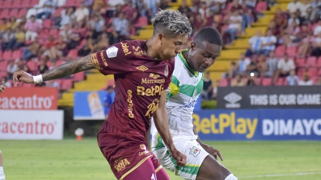 Quindío vs. Tolima - minuto a minuto y goles (Copa BetPlay) - VizzorImage
