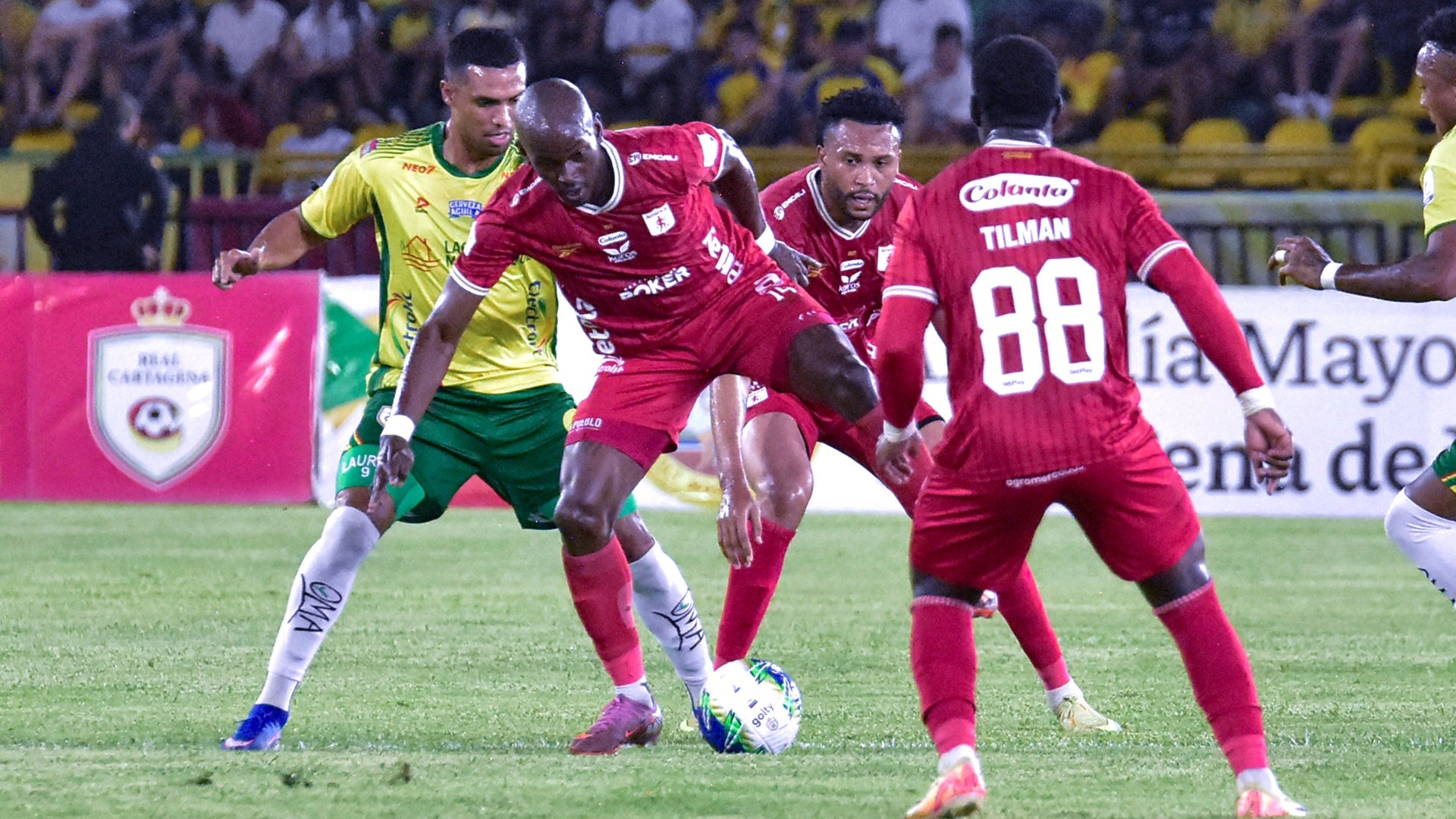 América empató en Cartagena y clasificó a octavos de Copa BetPlay - VizzorImage