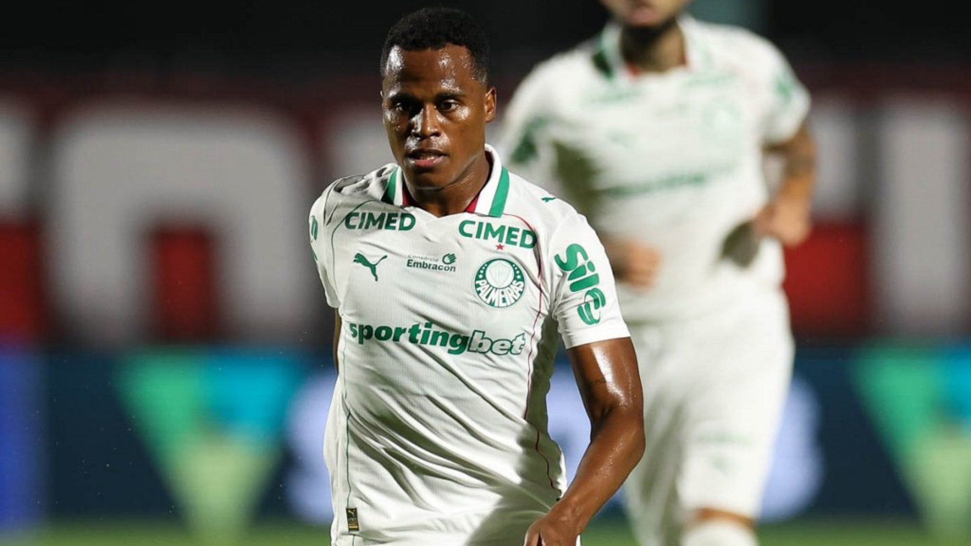 Jhon Arias superó al 'Tino' Asprilla en Palmeiras