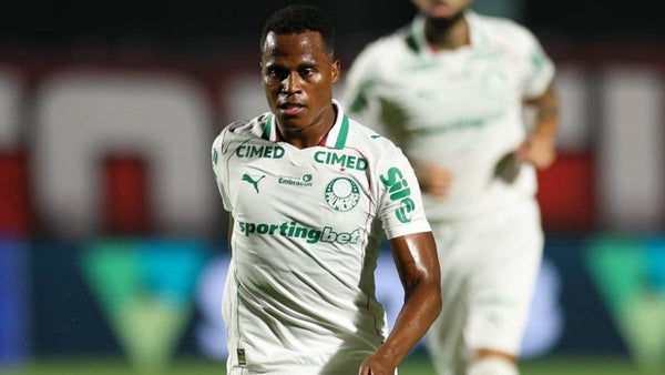 Jhon Arias supera récord de Faustino Asprilla en Palmeiras Jhon Arias supera récord de Faustino Asprilla en Palmeiras