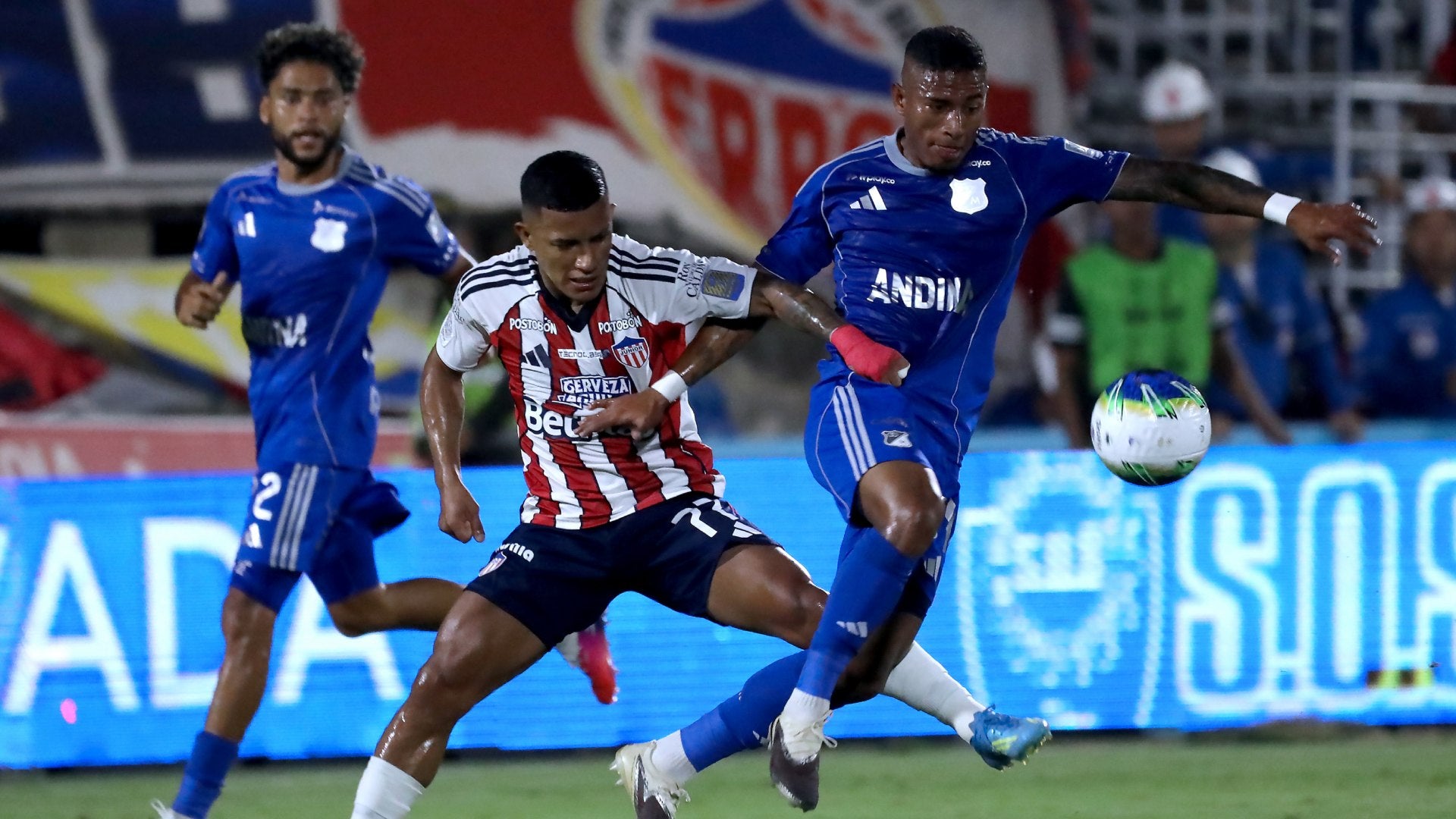Junior estuvo cerca de romper el empate ante Millonarios