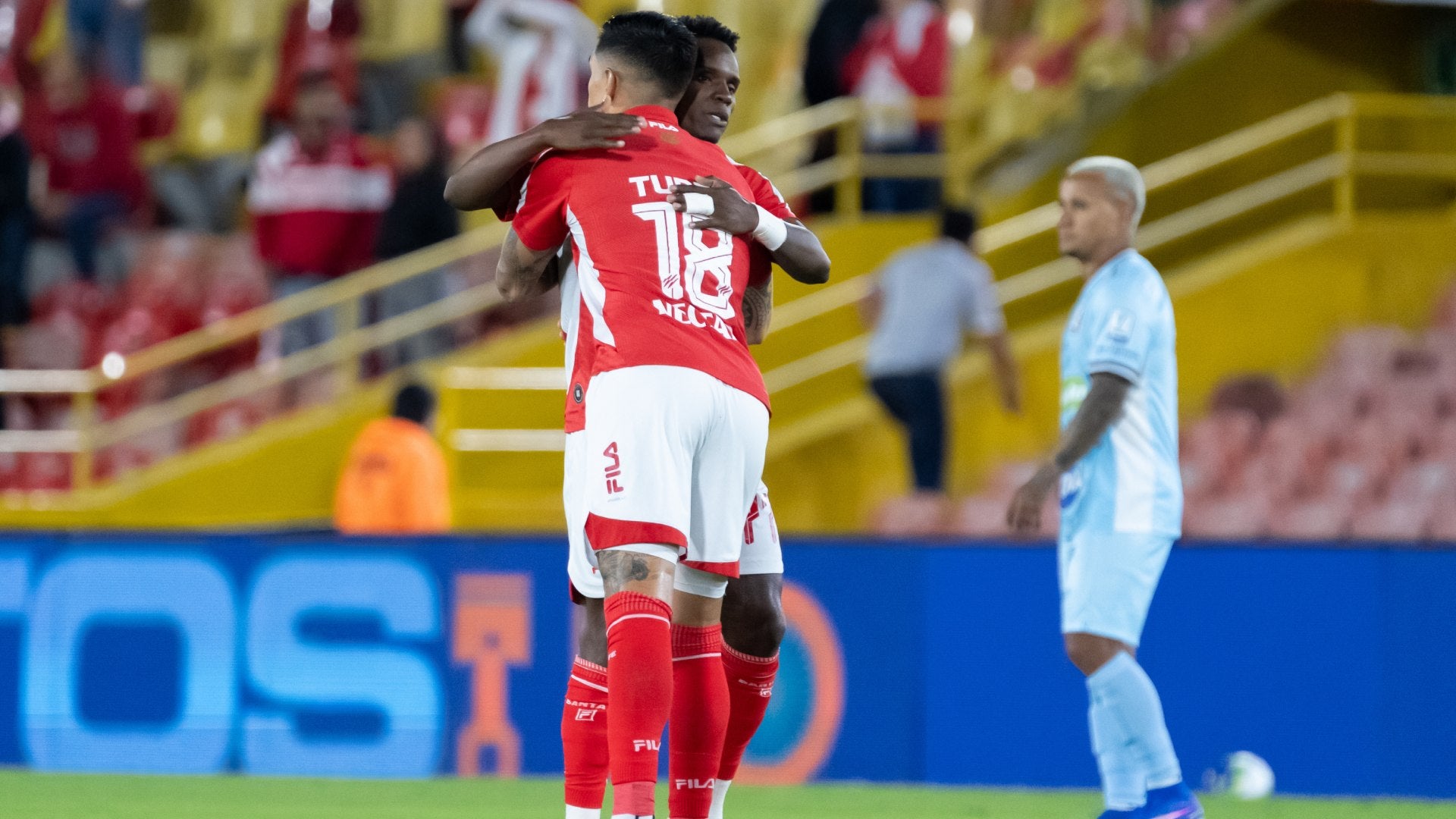 Santa Fe se fue arriba del marcador tras un autogol