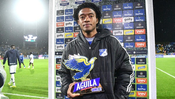 Cuadrado envió un mensaje a los hinchas tras el empate de Millonarios Cuadrado envió un mensaje a los hinchas tras el empate de Millonarios