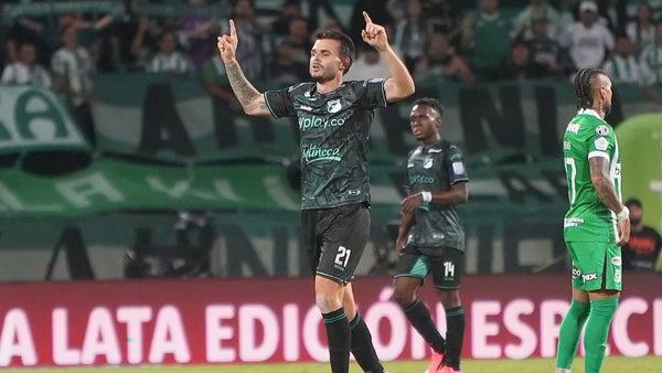 Benedetti sacó la magia: gol de tiro libre para Deportivo Cali