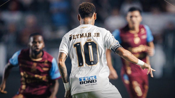 Neymar dejó asistencia de lujo en la Copa Sudamericana con Santos Neymar dejó asistencia de lujo en la Copa Sudamericana con Santos