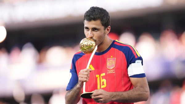 Rodri aterrizó en Barcelona y lanzó ambicioso objetivo con el club Rodri aterrizó en Barcelona y lanzó ambicioso objetivo con el club