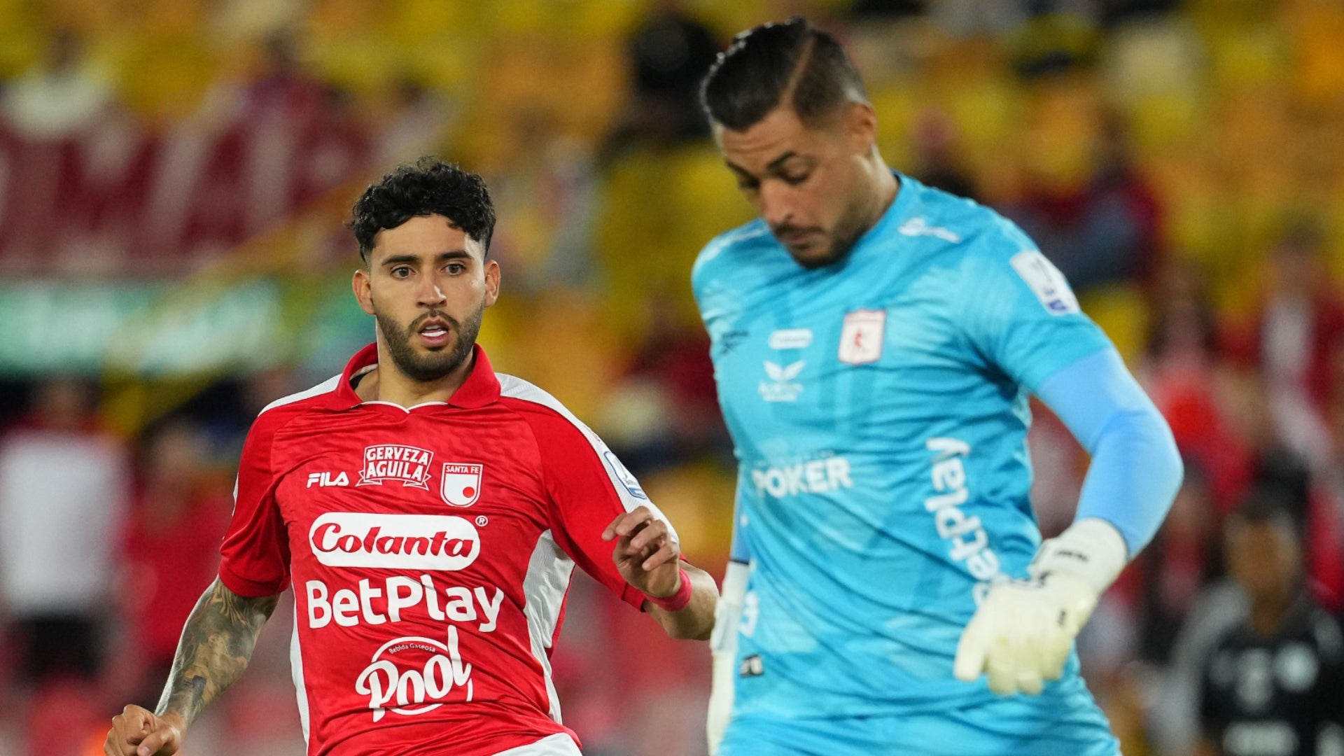 América se salvó del gol de Santa Fe por atajadón de Fernandes - VizzorImage