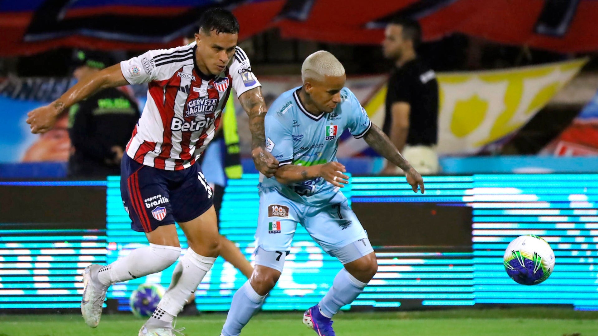 Junior y Once Caldas firmaron un empate con goles en el final - VizzorImage