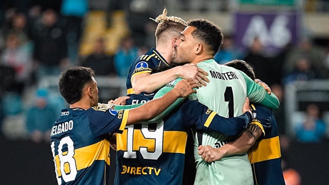álvaro Montero tuvo una buena presentación con Boca