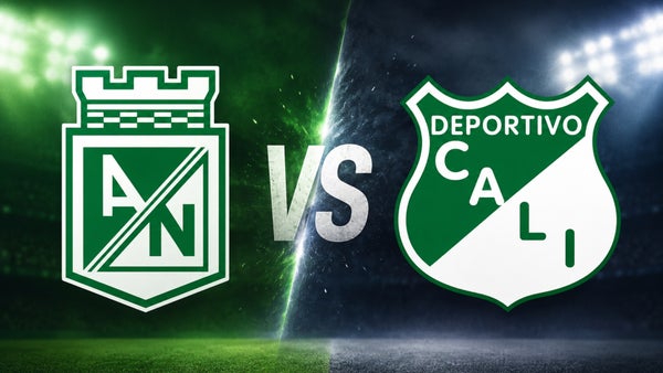Atlético Nacional vs. Cali: ¿a qué hora juegan y dónde verlo? Atlético Nacional vs. Cali: ¿a qué hora juegan y dónde verlo?