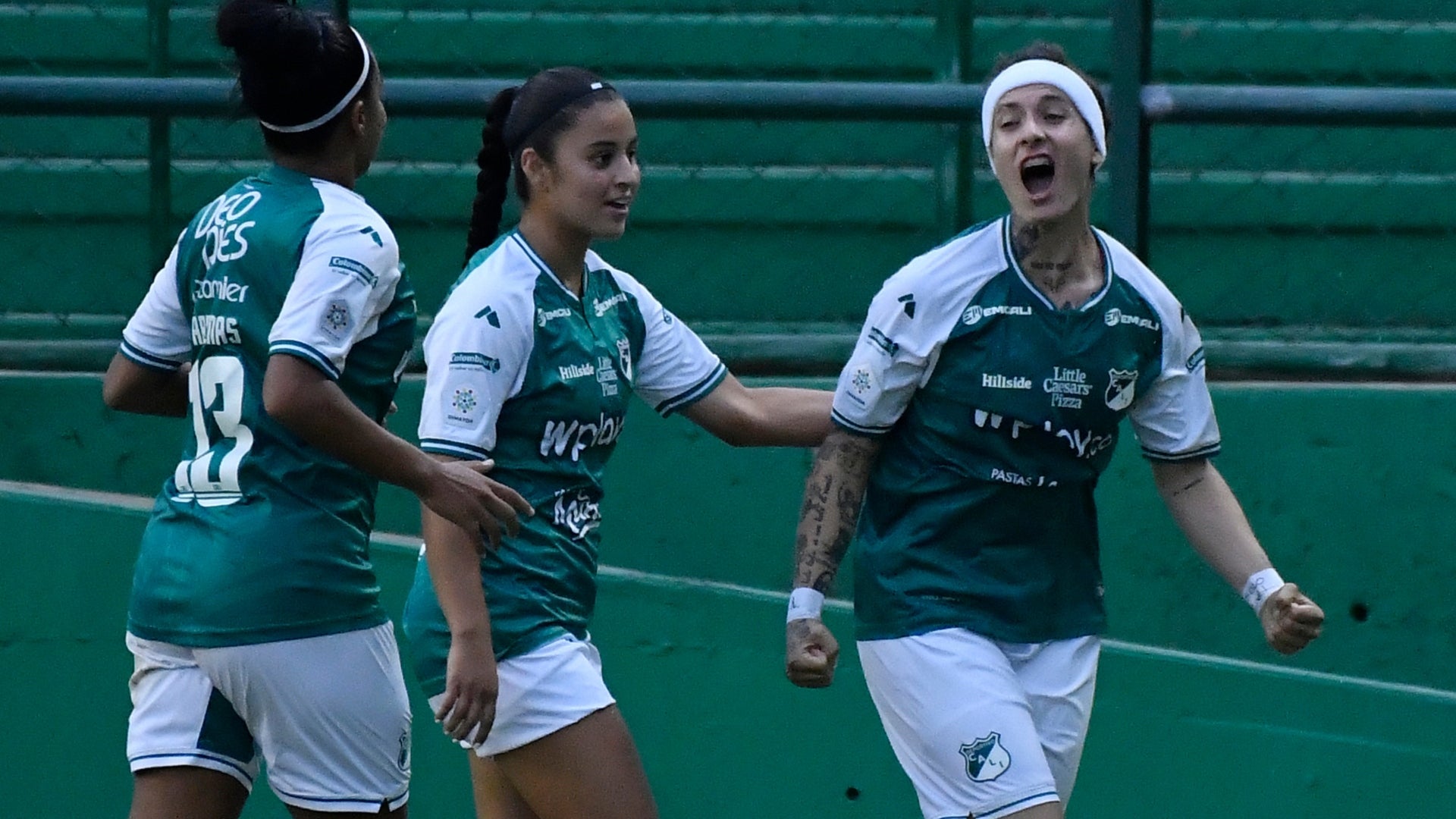 Deportivo Cali superó por goleada a Santa Fe en cuadrangulares - VizzorImage