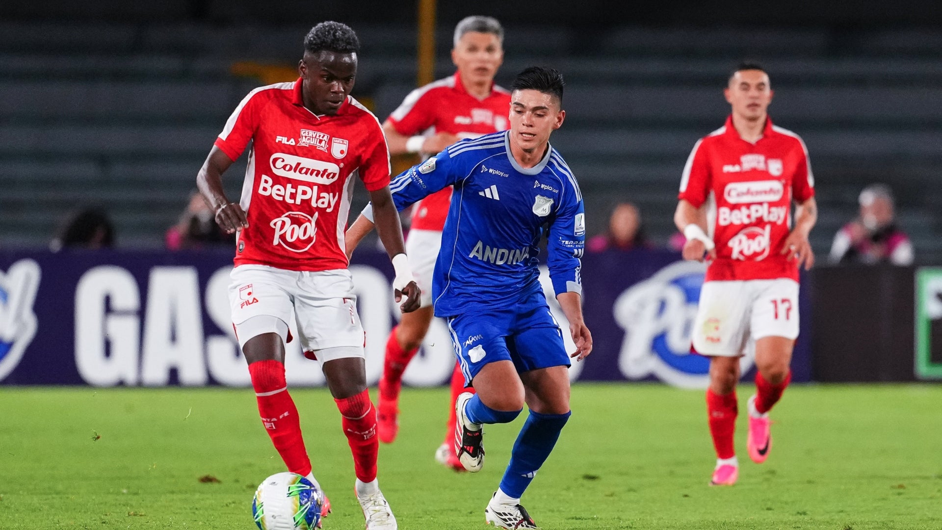 Así quedó la tabla de posiciones tras el Santa Fe 3-2 Millonarios - VizzorImage