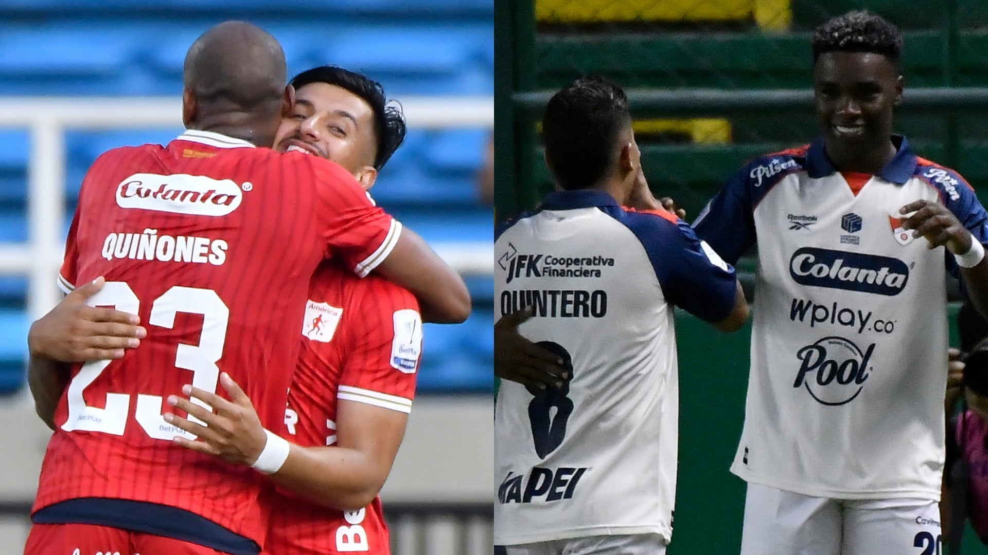 Así quedó la tabla de posiciones tras goleadas de América y Medellín - VizzorImage