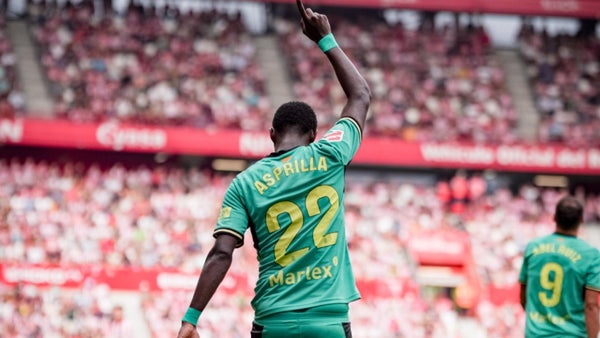 Yáser Asprilla no para: marcó otro golazo con Girona Yáser Asprilla no para: marcó otro golazo con Girona