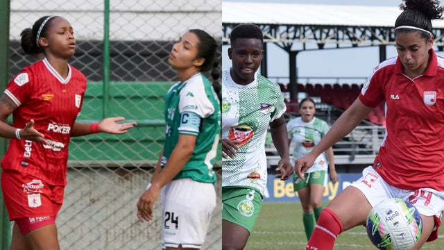 Santa Fe le sacó el puesto a América y clasificó con Cali a semis - VizzorImage