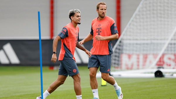 Luis Díaz y la jugada que generó el reclamo de Harry Kane en Bayern Luis Díaz y la jugada que generó el reclamo de Harry Kane en Bayern