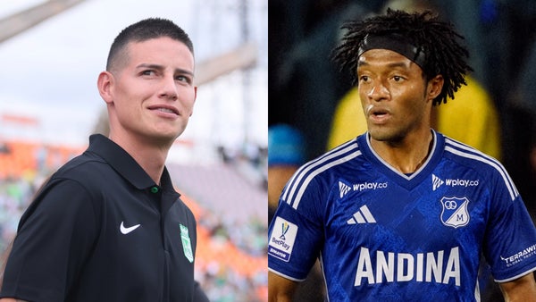 James contra Cuadrado: ¿Cuándo se jugará Nacional vs. Millonarios? James contra Cuadrado: ¿Cuándo se jugará Nacional vs. Millonarios?