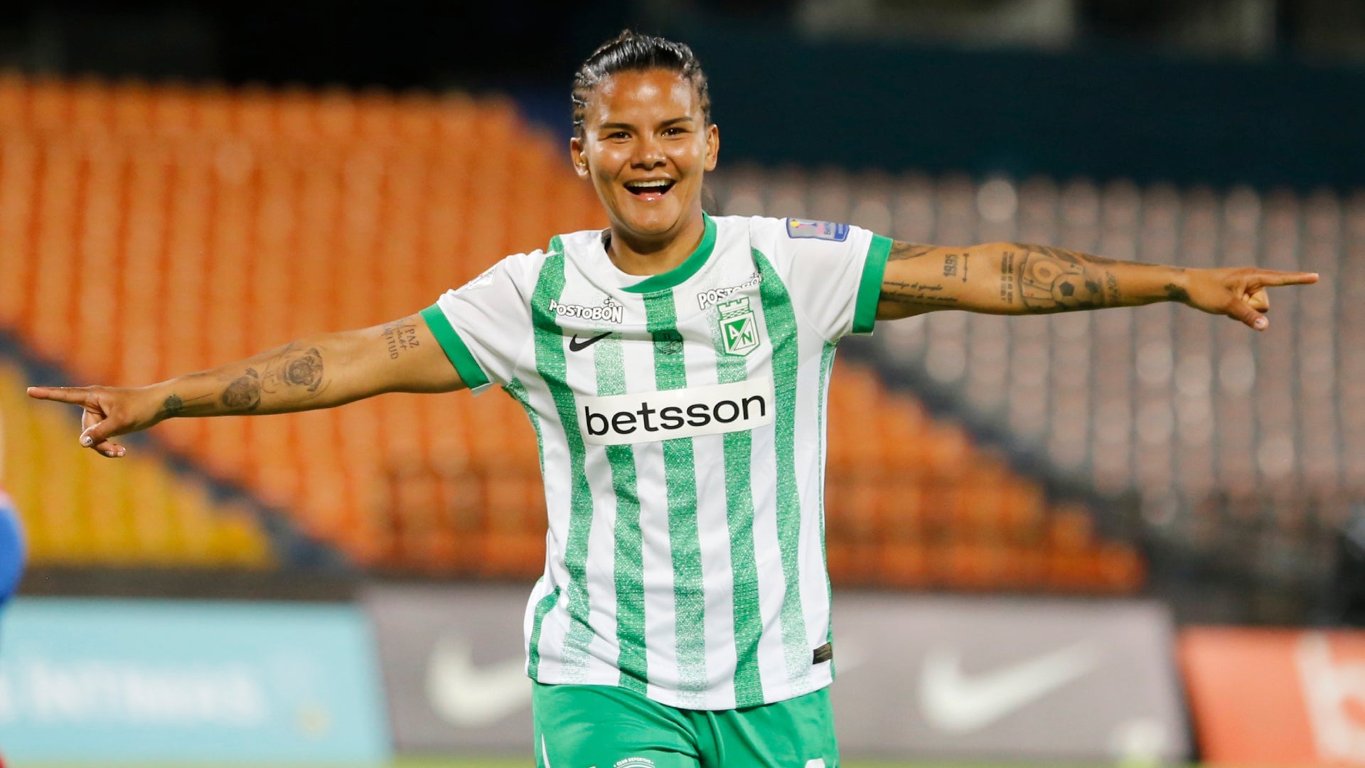 Nacional abre la semifinal ante Cali con gol de Manuela González - VizzorImage