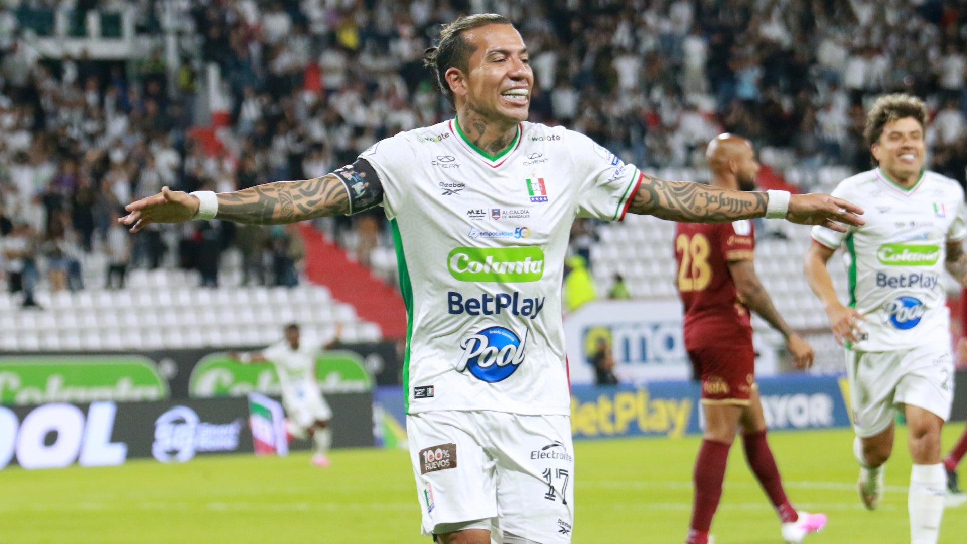 Once Caldas volvió al triunfo vs. Tolima por golazo de Dayro Moreno - VizzorImage
