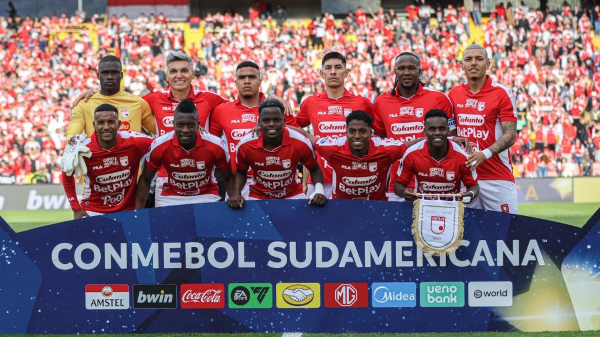 Santa Fe anuncia sus lesionados en la Liga BetPlay