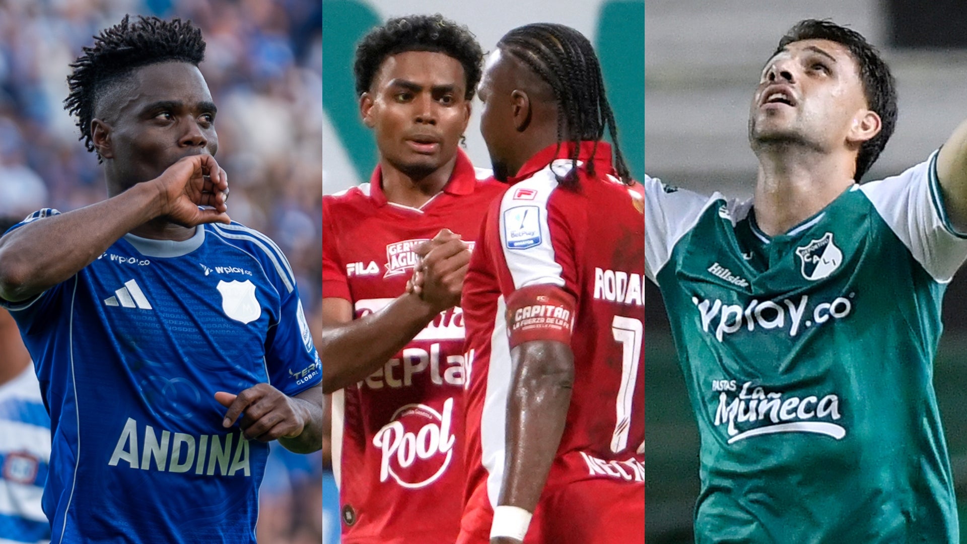 Así quedó la tabla de posiciones tras goleadas de Millonarios, Santa Fe y Cali - VizzorImage