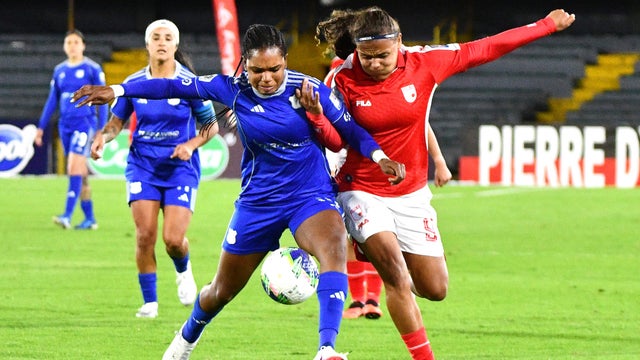 Millonarios vs. Santa Fe - minuto a minuto y goles (semifinal vuelta | Liga Femenina) - VizzorImage