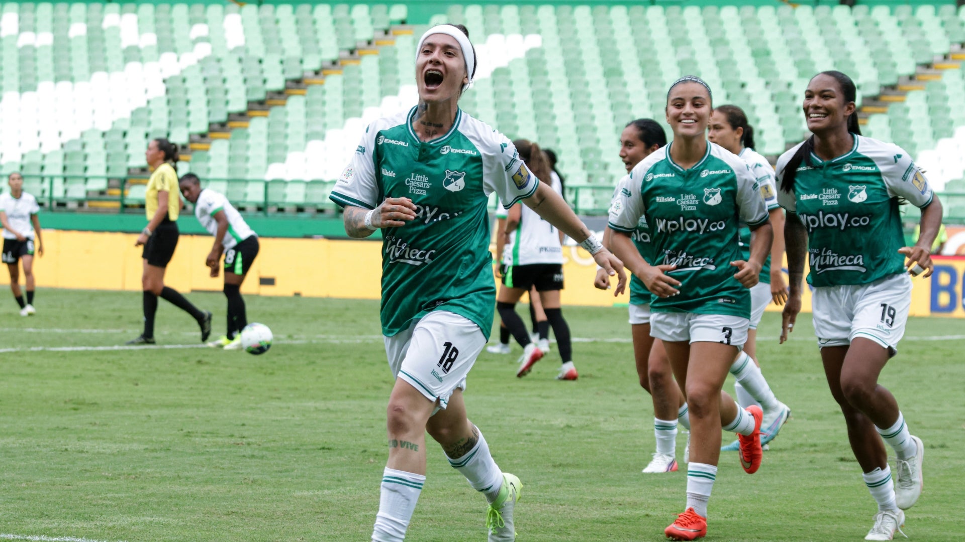 Cali goleó 4-0 a Nacional y jugará la final de la Liga Femenina - VizzorImage