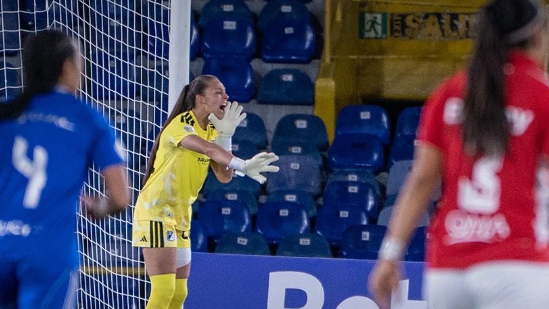 Santa Fe no celebró golazo a Millonarios por paradón de Rodríguez - @MillosFcFem