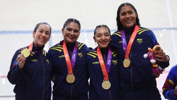 Mariana Pajón y su equipo brillan con oro suramericano Mariana Pajón y su equipo brillan con oro suramericano