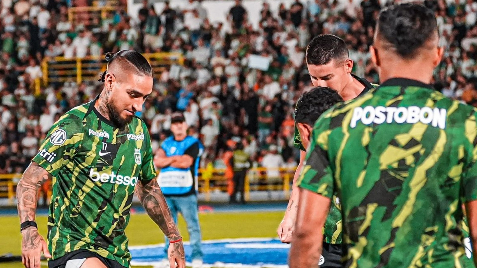 Atlético Nacional tendría 2 cambios en su plantel ante Millonarios - @nacionaloficial (1)