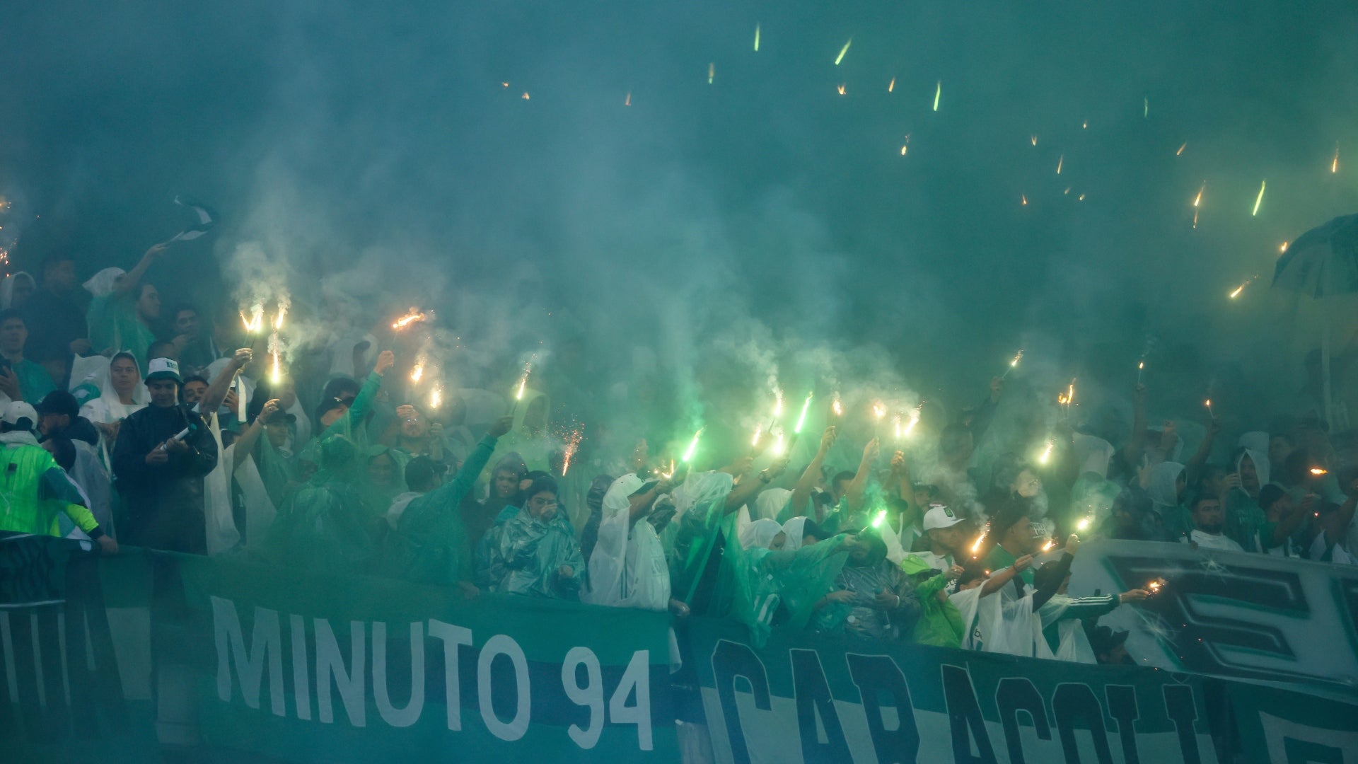 Mira el gran marco de Nacional vs. Millonarios