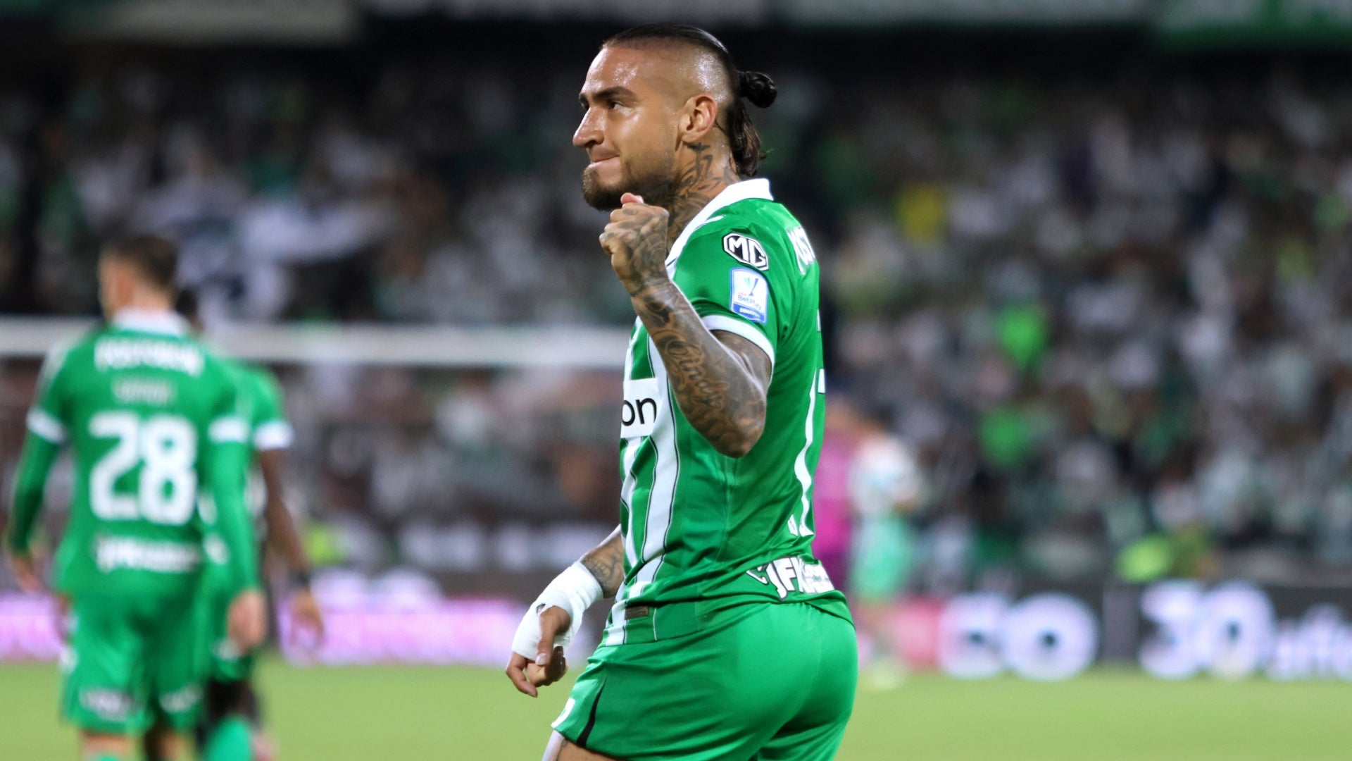 Chicho Arango salió lesionado ante Millonarios