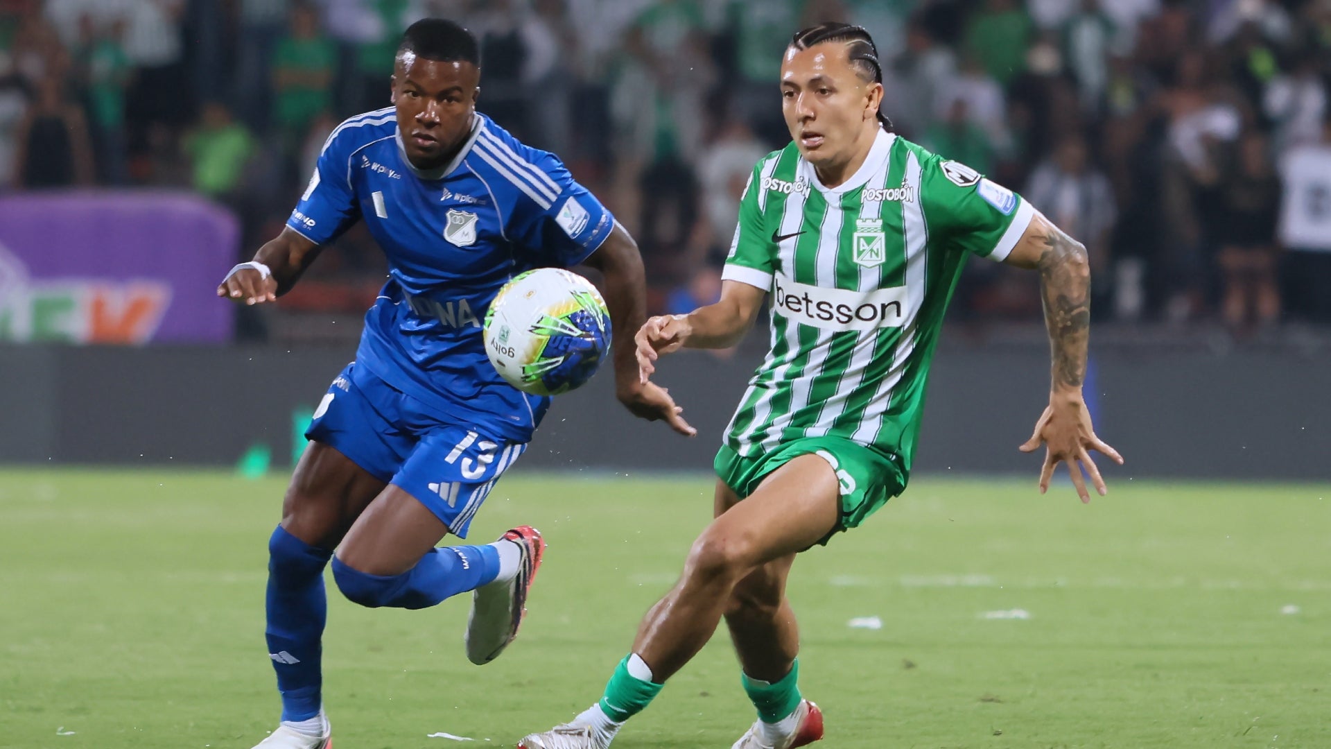 Nacional estivo cerca del gol ante Millonarios