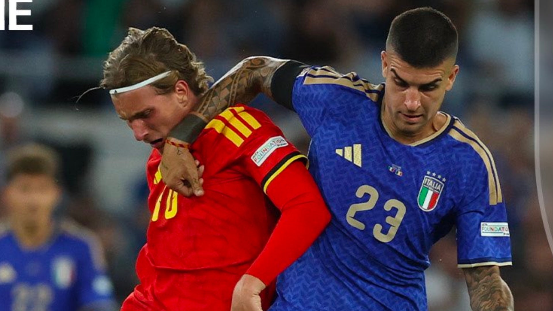 Italia cayó en debut de Mancini ante Bélgica en Liga de Naciones - @Azzurri
