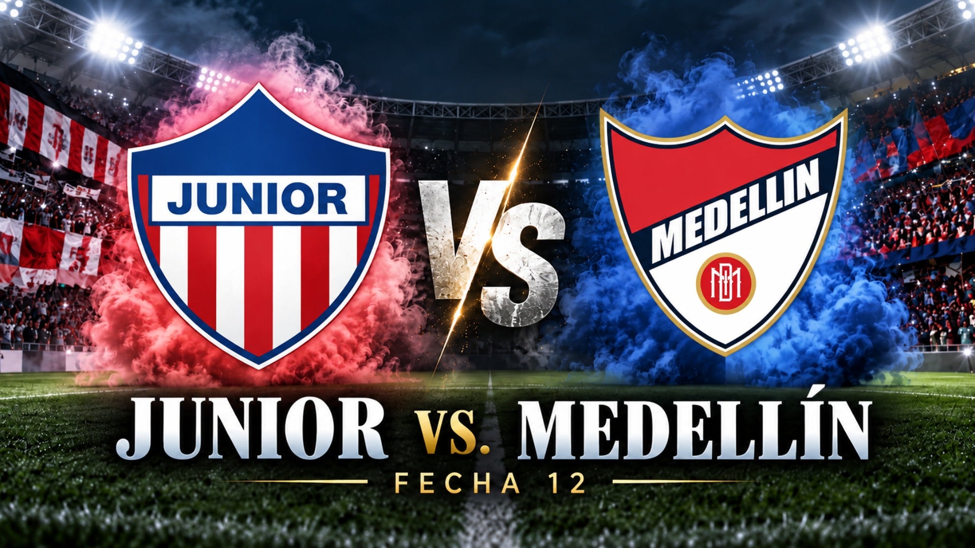 Junior vs. Medellín, duelo clave por la fecha 12 de la Liga BetPlay 2026-2
