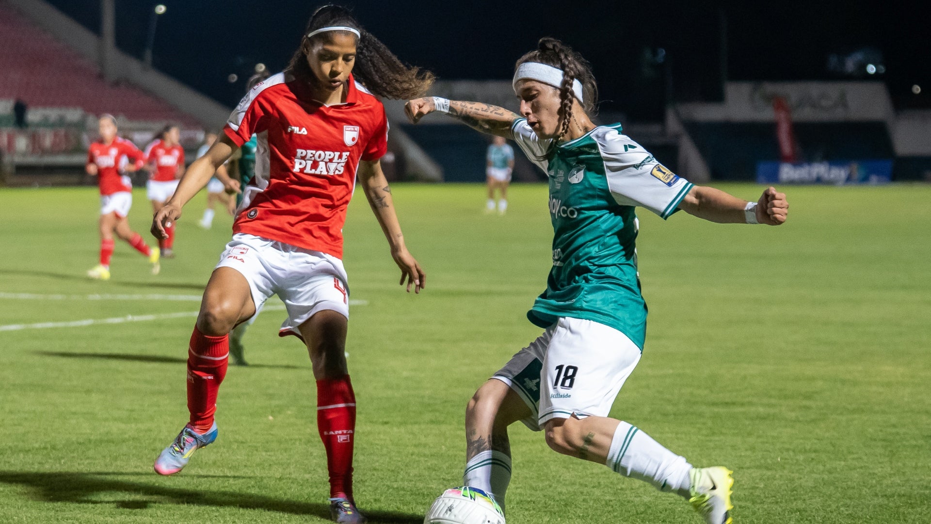 Cali vs. Santa Fe - minuto a minuto y goles (final vuelta en Liga Femenina) - VizzorImage