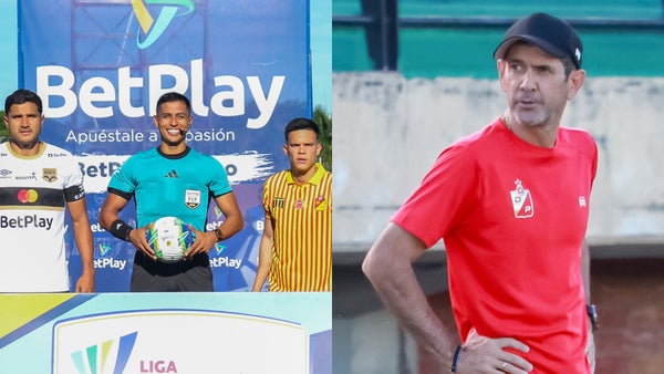 Reyes sorprendió con mensaje al juez del Pereira vs. Inter Bogotá