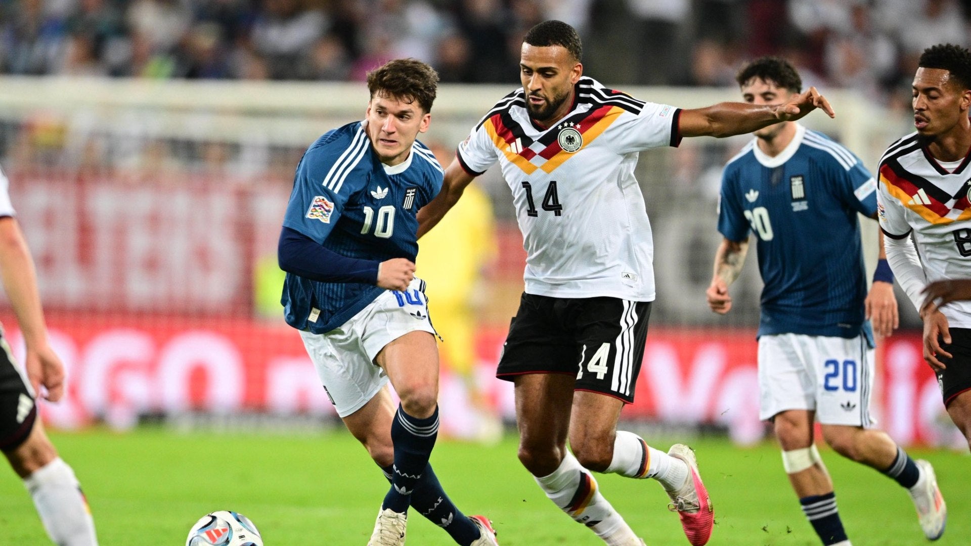 Grecia venció a Alemania en un partido inesperado