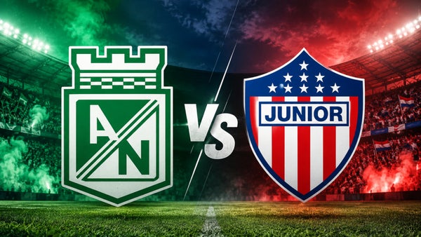 Nacional vs. Junior: horario y dónde ver EN VIVO el partido