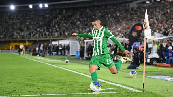 James Rodríguez pone la magia y participa en el primer gol de Nacional James Rodríguez pone la magia y participa en el primer gol de Nacional