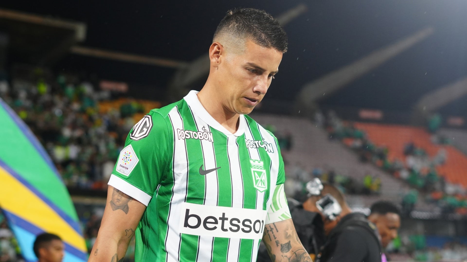 Así fue el partido de James con Nacional