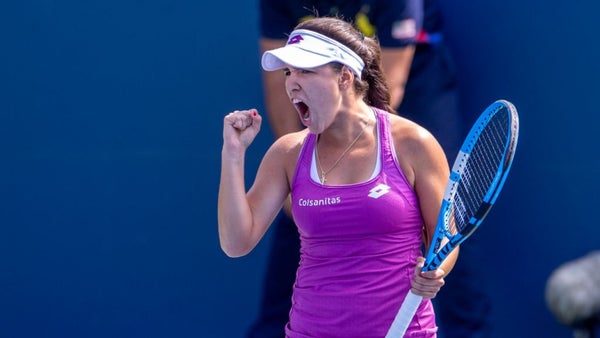 Camila Osorio brilla en el WTA de Beijing y ya está en segunda ronda
