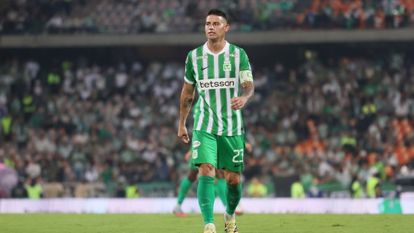 Así fue la emotiva arenga de James Rodríguez como capitán de Nacional