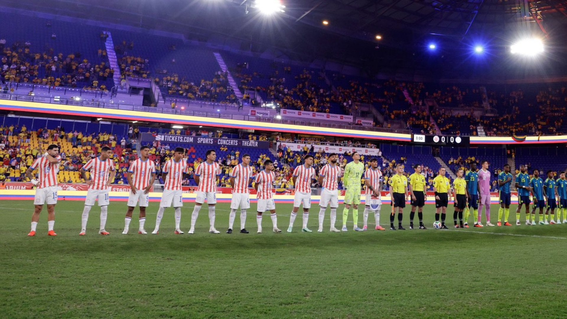Paraguay estuvo cerca de anotar ante Colombia