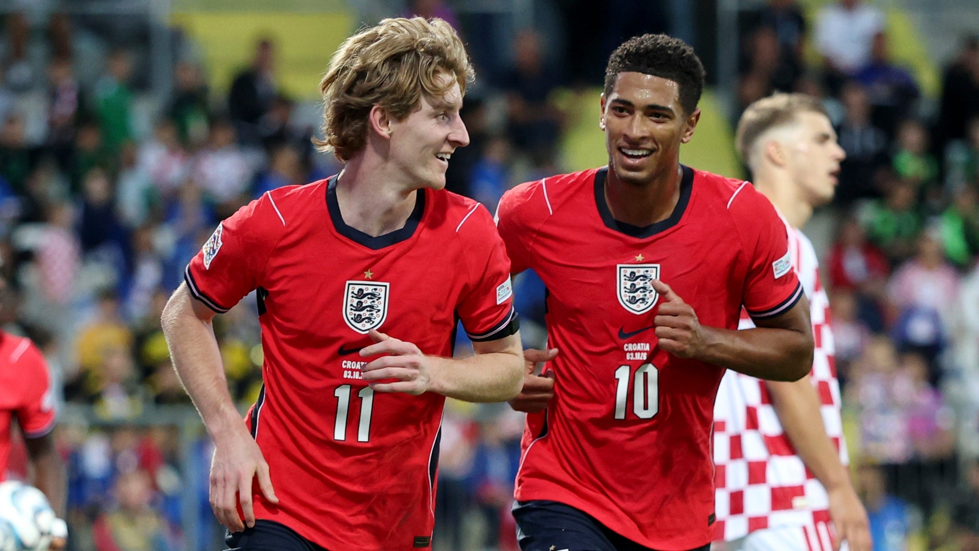 Inglaterra aplastó 7-0 a Croacia por la fecha 3 de Nations League - @England