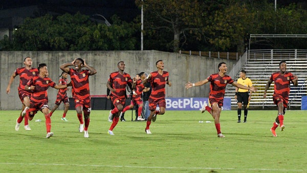 Así celebró Barranquilla F.C. su clasificación ante Millonarios Así celebró Barranquilla F.C. su clasificación ante Millonarios