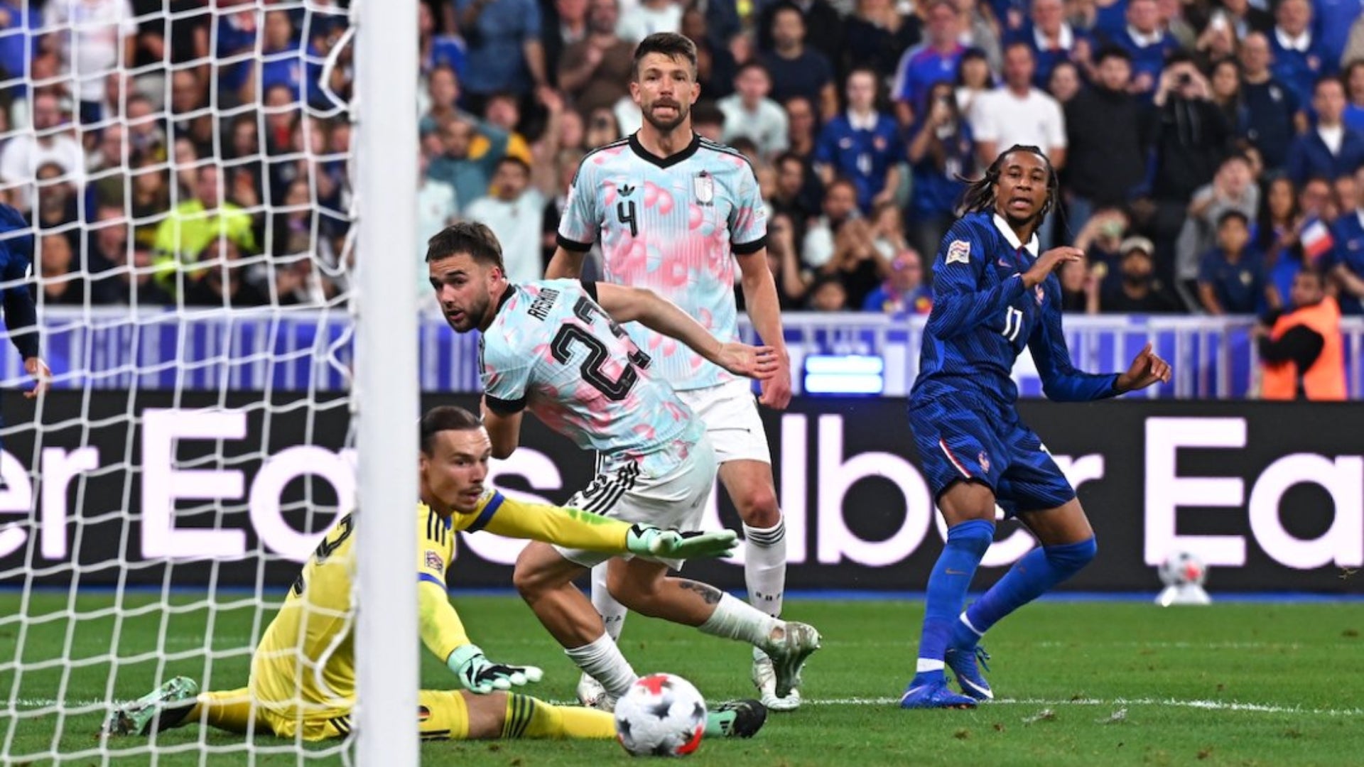 Francia reaccionó, remontó y goleó a Bélgica en Nations League - @equipedefrance