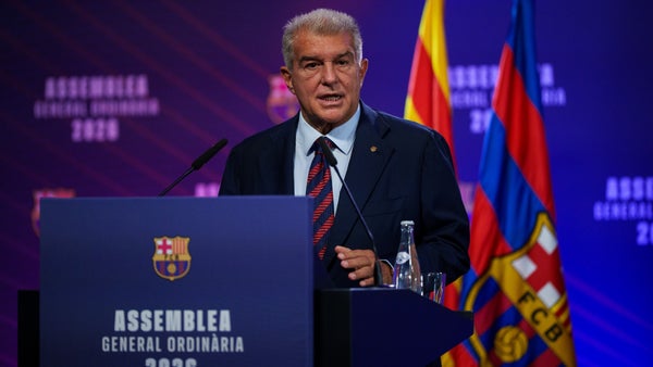 Laporta no se guarda nada y cuestiona la credibilidad de Real Madrid Laporta no se guarda nada y cuestiona la credibilidad de Real Madrid